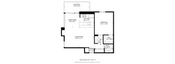 a floor plan of a house