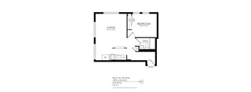 1 Bedroom - 1 Bathroom