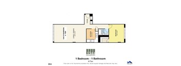 Large 1 Bedroom - 1 Bathroom