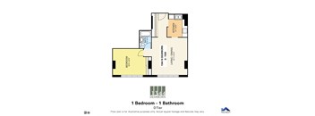 1 Bedroom - 1 Bathroom