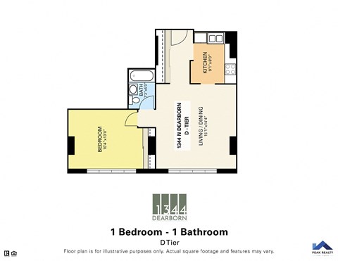 1344 Dearborn St. Studio-2 Beds Apartment for Rent - Photo Gallery 24