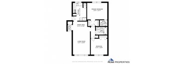 2 Bedroom - 1.5 Bathroom