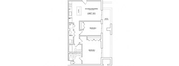 a room with colorful dots on the ceiling and a floor