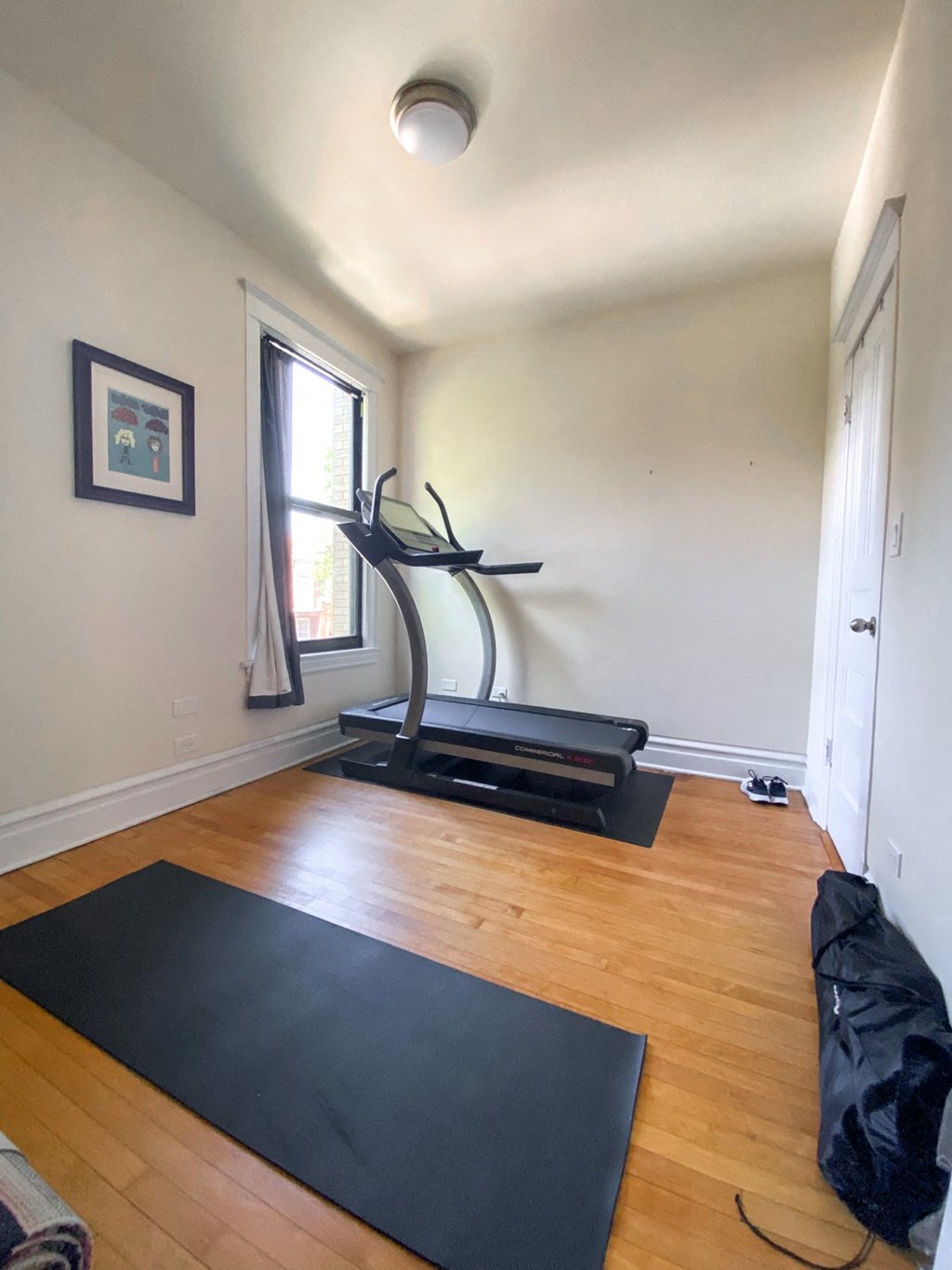 the exercise room is clean and ready for us to use