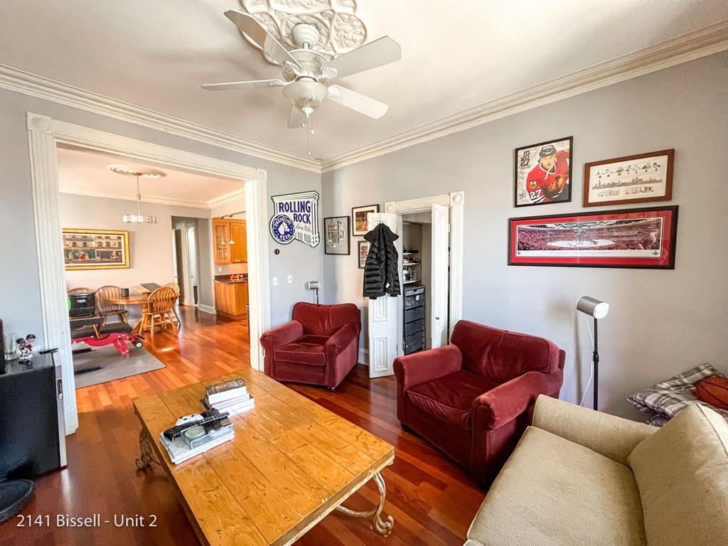 a view of the living room from the kitchen