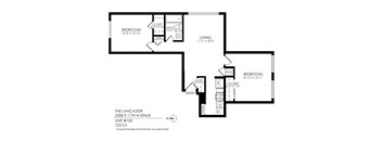 2 Bedroom - 1 Bathroom