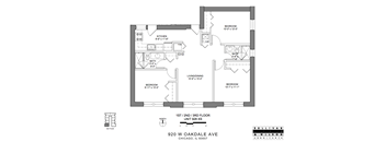 3 bed 2 bath floor plan