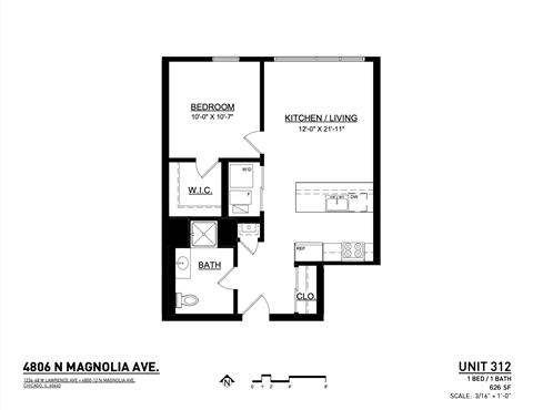 the floor plan of acacia n magnolia ave