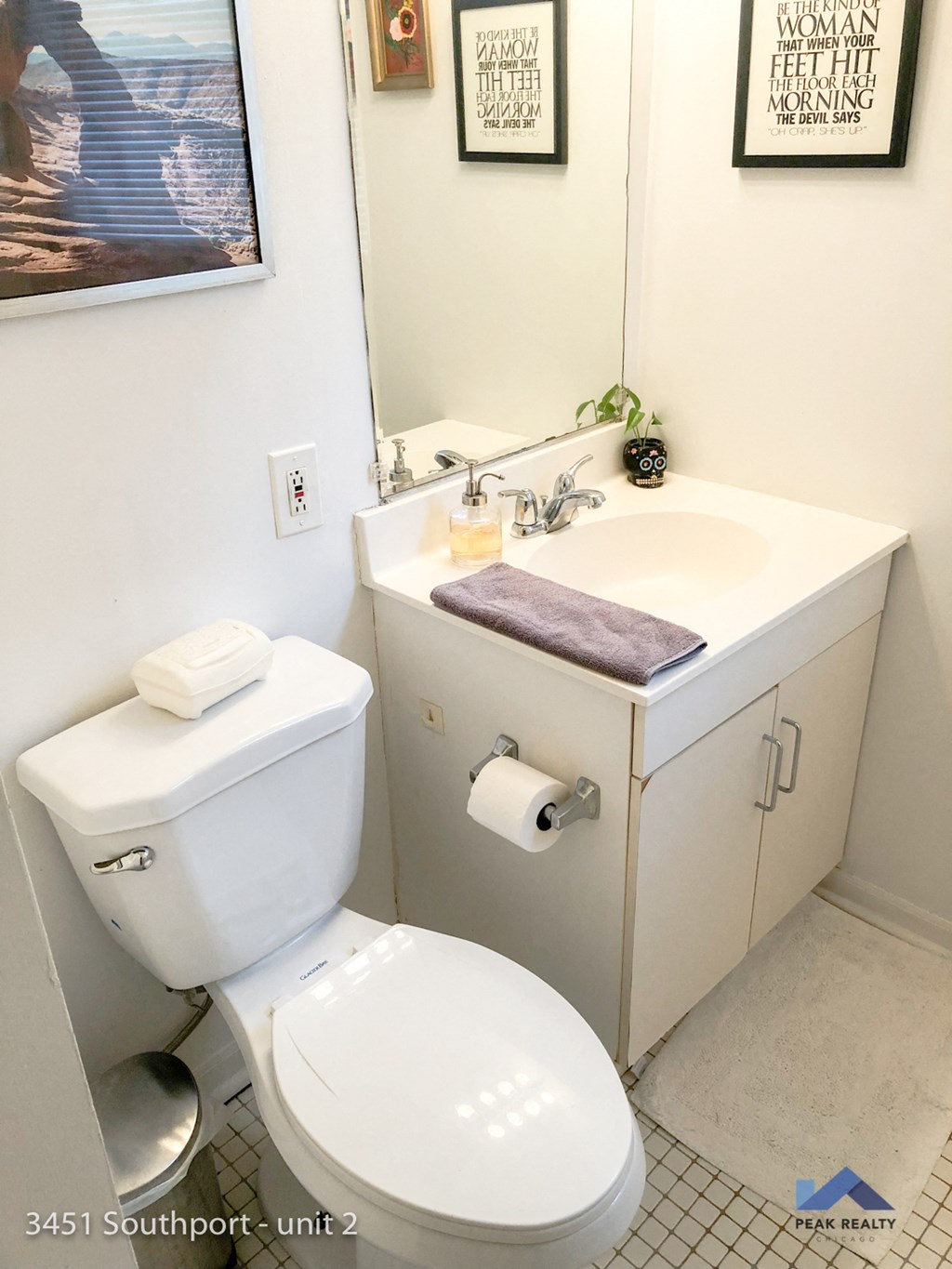 a small bathroom with a toilet and a sink