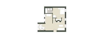 2 Bedroom - 1 Bathroom