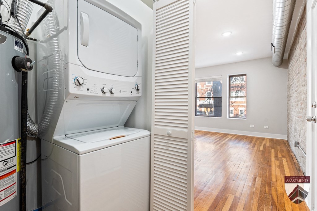 in-unit washer and dryer