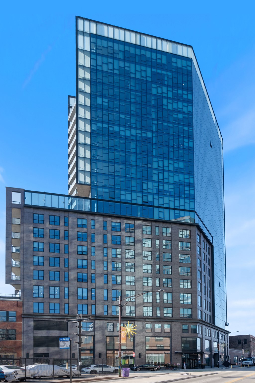 main view of the office building