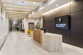 the lobby of the williamsburg hotel in brooklyn