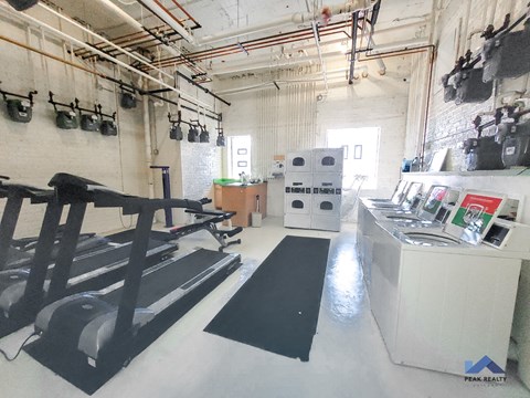 onsite laundry and fitness