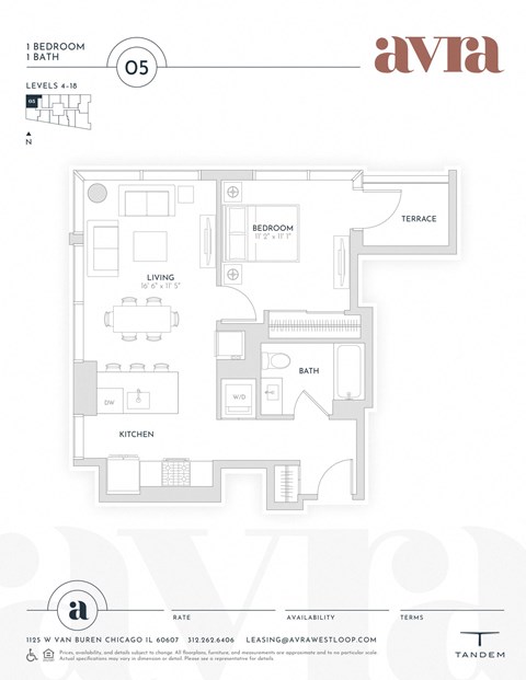 1125 W. Van Buren St. Studio-2 Beds Apartment for Rent - Photo Gallery 21