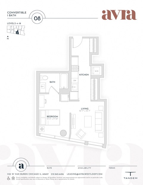 1125 W. Van Buren St. Studio-3 Beds Apartment for Rent - Photo Gallery 25