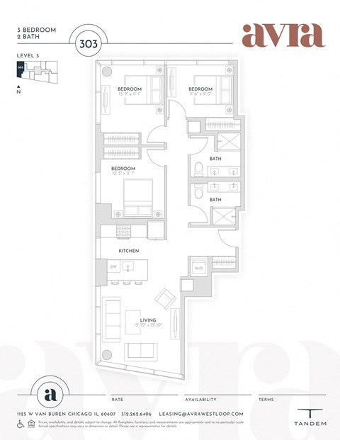 1125 W. Van Buren St. Studio-3 Beds Apartment for Rent - Photo Gallery 35