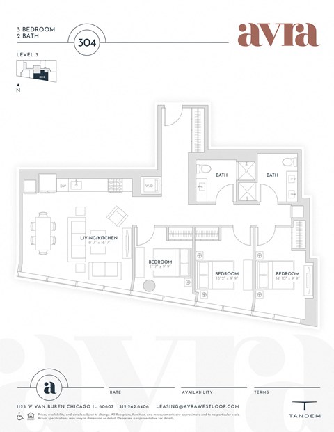 1125 W. Van Buren St. Studio-3 Beds Apartment for Rent - Photo Gallery 36