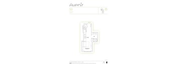 the floor plan of the apartment