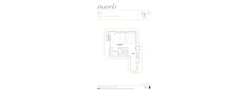 a typical floor plan of a bedroom apartment