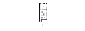 a floor plan of a house with a garage and a loft
