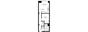 1 Bedroom - 1 Bathroom (Medium)