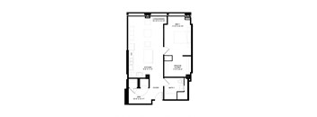 bedroom floor plan an in 2d