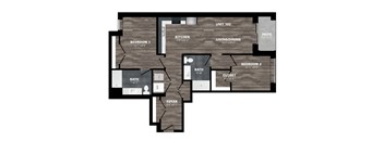 2 Bedroom - 2 Bathroom