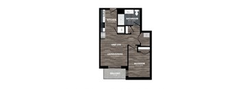 1 Bedroom - 1 Bathroom