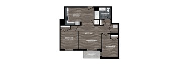 2 Bedroom - 1 Bathroom