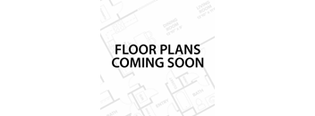 A sign that says "Floor plans coming soon" is displayed over a floor plan.