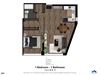 1 Bedroom - 1 Bathroom