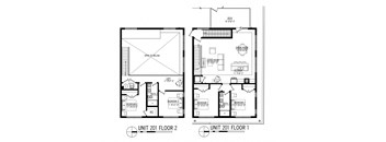 4 bedroom 2 bathroom layout in lincoln park 1st floor