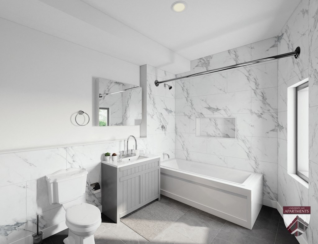 Large 2 bed 2 bath apartment available in Hyde Park