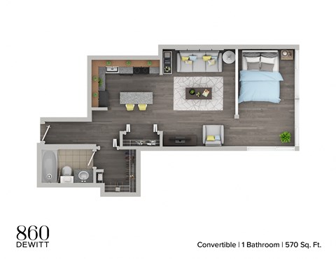 the floor plan mezzanine