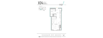 a typical floor plan of a studio apartment