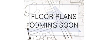 a blueprint with the words floor plans coming soon