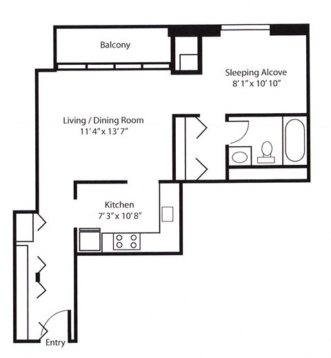 200 N. Dearborn St. Studio-2 Beds Apartment for Rent - Photo Gallery 18