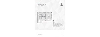 the floor plan of residence 15
