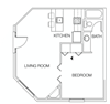 1 Bedroom 1 Bath