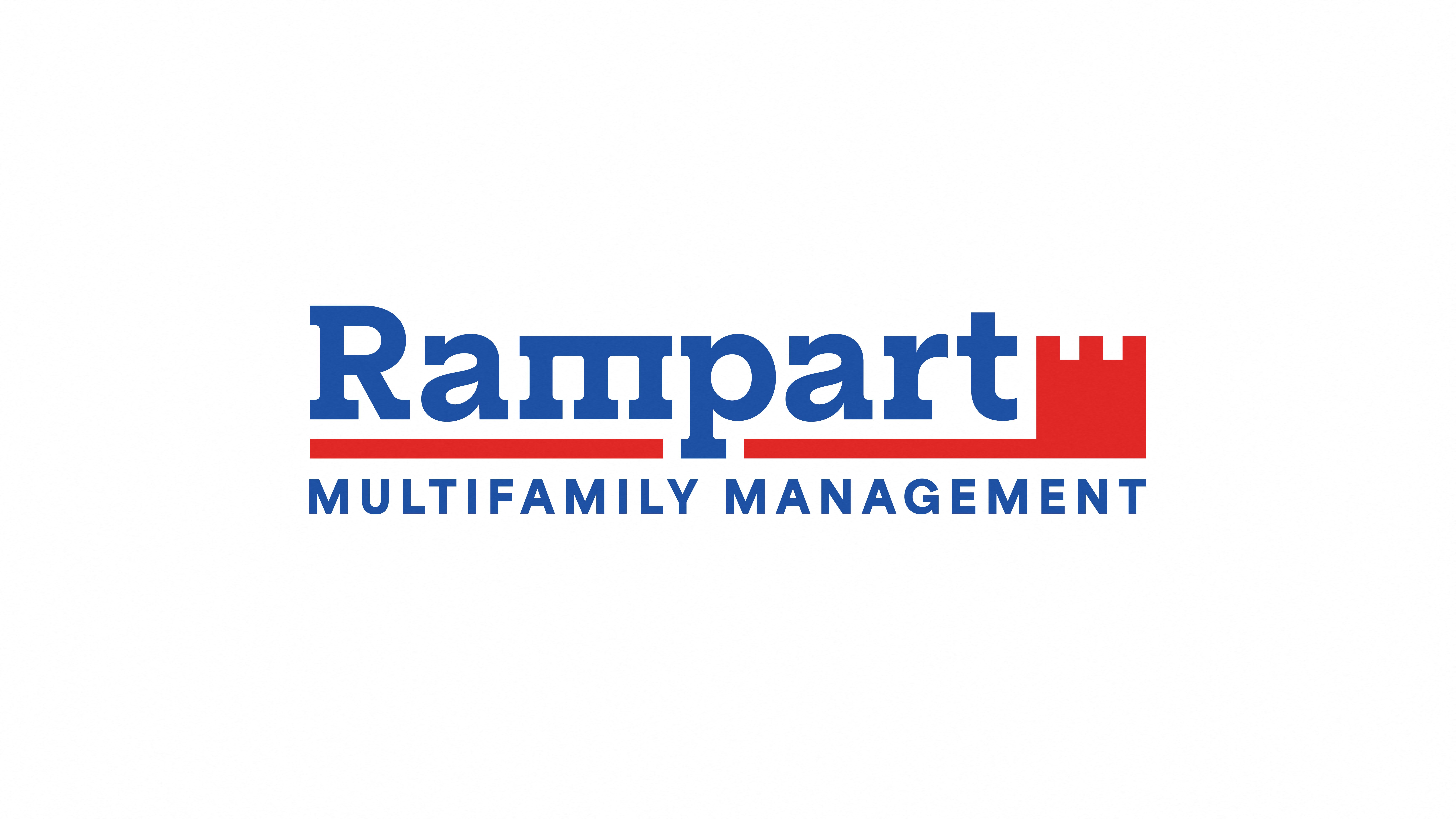 A logo for a multifamily management company.