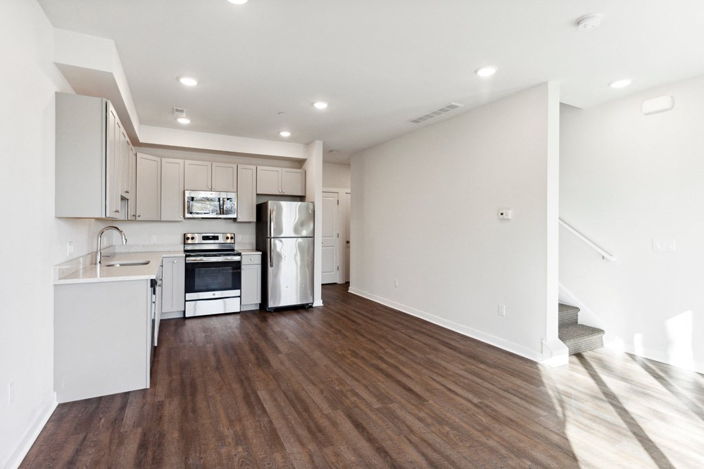 1312 Unit 2 Living Room / Kitchen