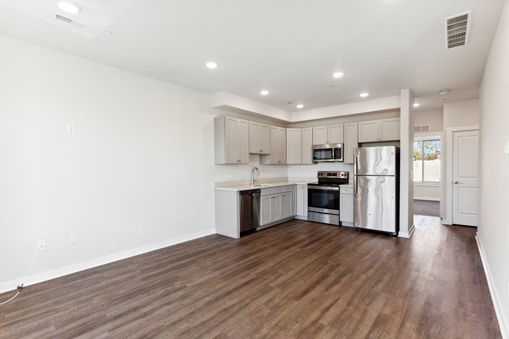 1312 Unit 2 Living Room / Kitchen