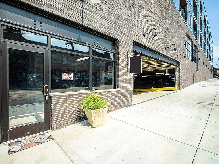 Exterior of the building