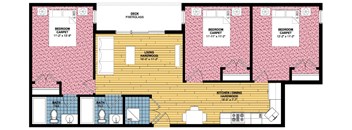 a floor plan of a house