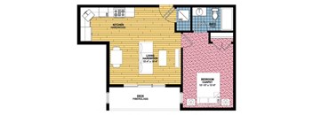 a floor plan of a home
