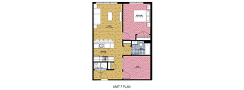 a floor plan of a small house