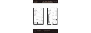 1 Bed 1 Bath Maker