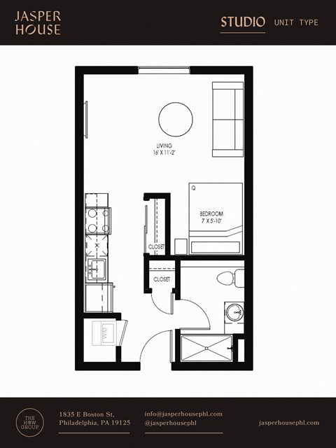Studio Floor Plan Image