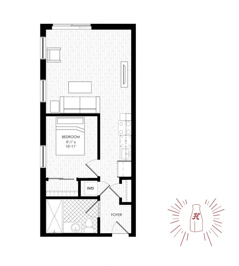 2041 Coral Street Studio-1 Bed Apartment for Rent - Photo Gallery 47